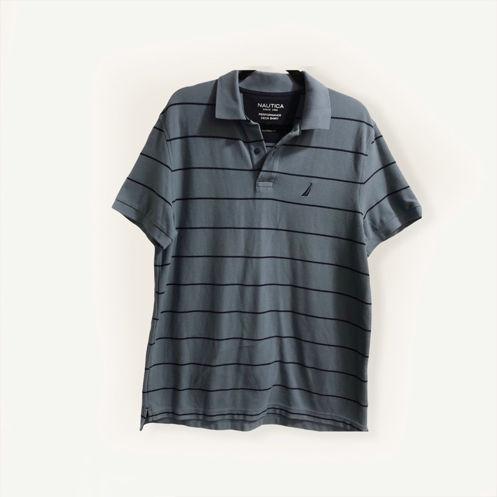 - NAUTICA Performance Deck Shirt Men’s  Sz  L‎